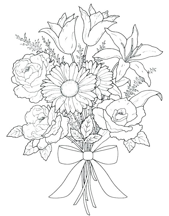 Hawaiian Flower Coloring Pages Printable at GetColorings.com | Free ...