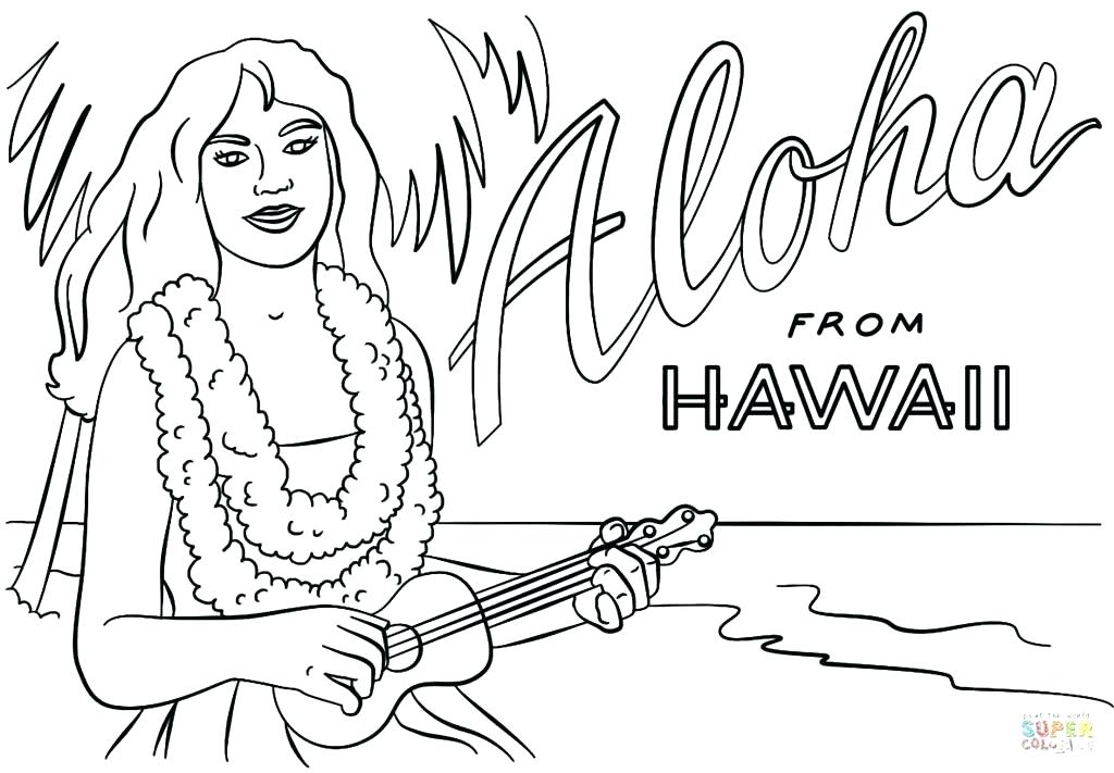 1024x711 Hawaiian Coloring Pages Coloring Pages Color And Identify Zones