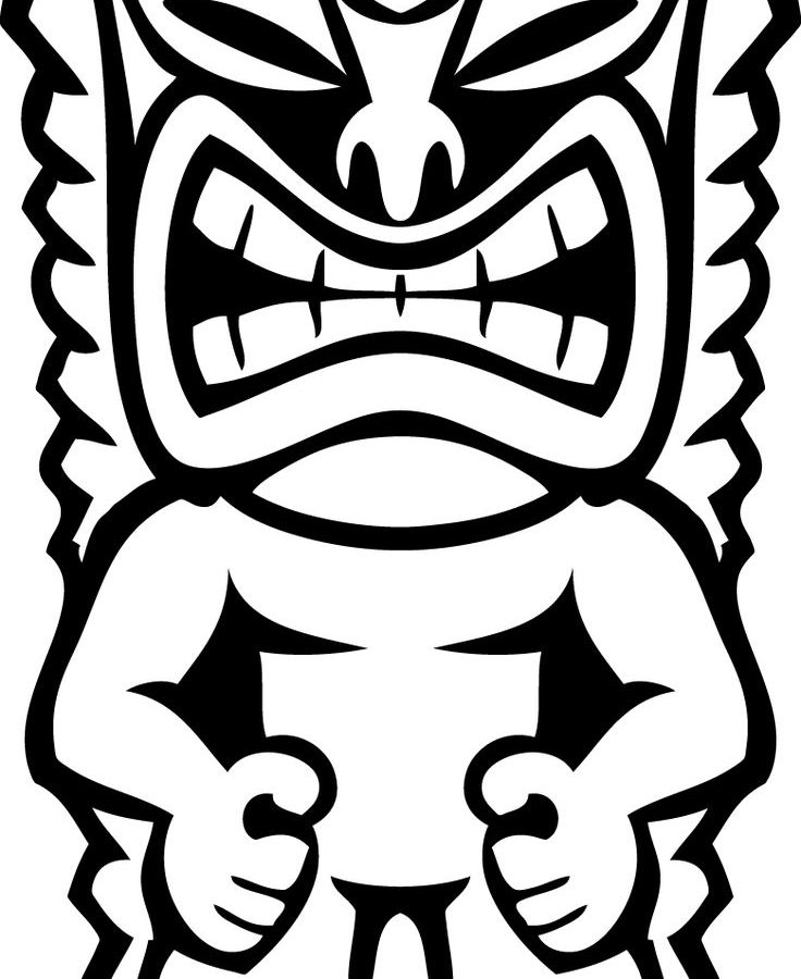 Luau Coloring Pages General Free Hawaiian Party High Quality 736x900 Luau Coloring Pages General Free Hawaiian Party High Quality