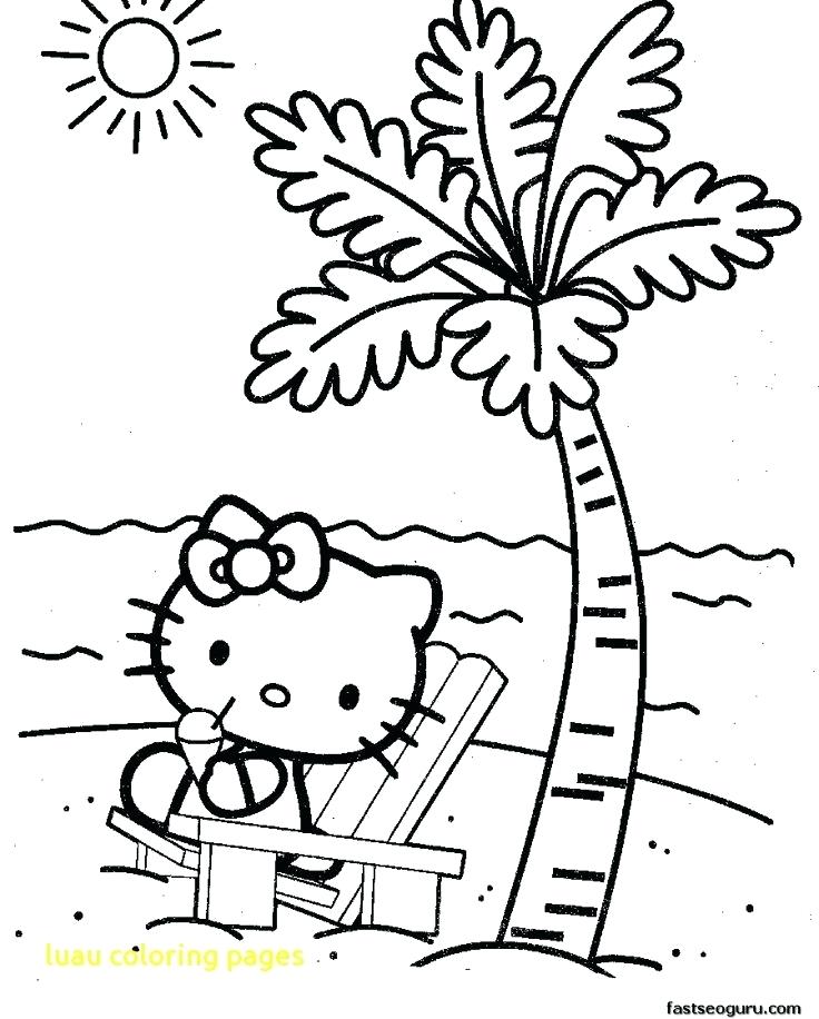 Hawaiian Luau Printable Coloring Pages 736x916 Hawaiian Luau Printable Coloring Pages