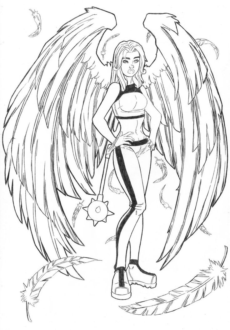 Hawkgirl Coloring Pages 12.jpg Lineart Hawkworld 736x1054 Hawkgirl Coloring Pages 12.jpg Lineart Hawkworld