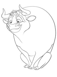 236x322 Ferdinand Movie 2017 Coloring Page January 2018