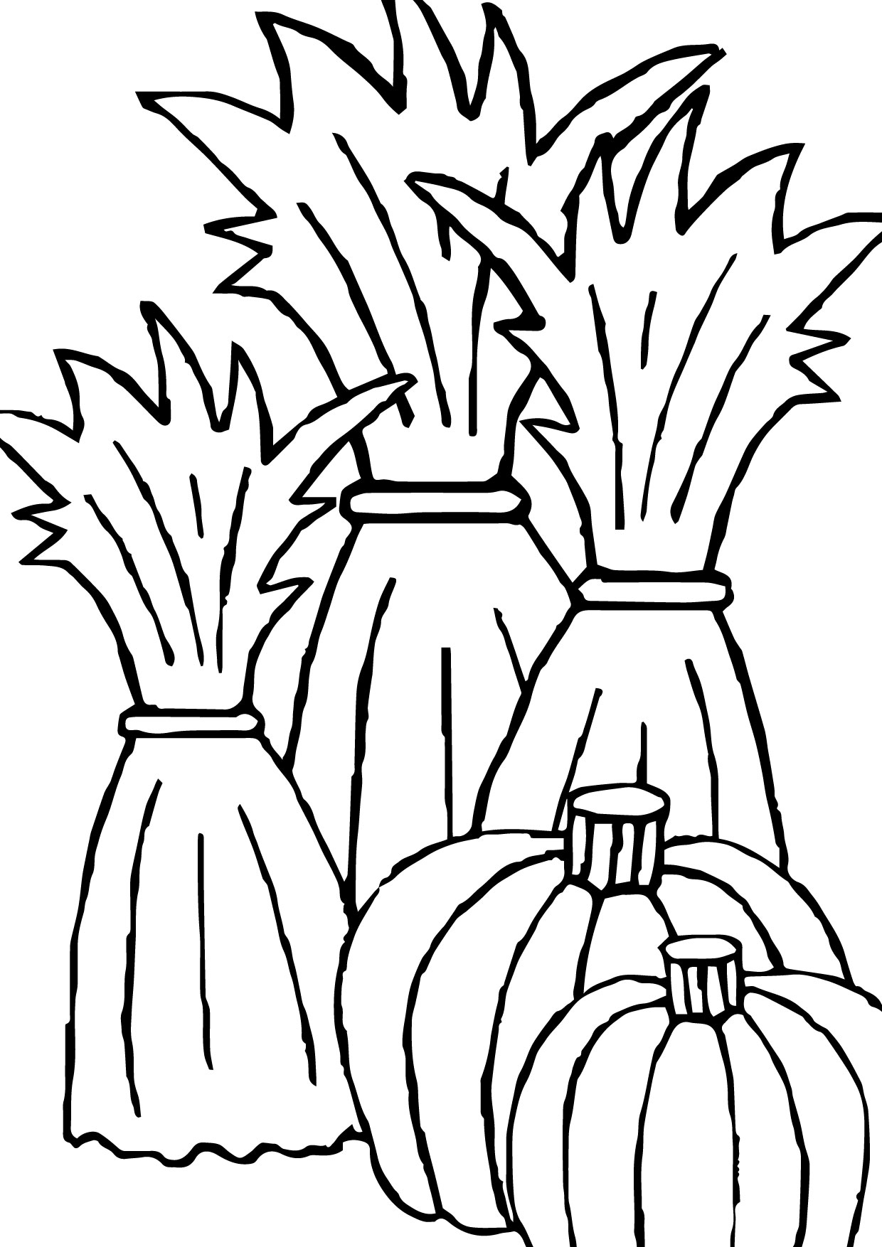 Hay Coloring Pages Awesome Corn Stalk Page 08 09 2015 081307 1240x1754 Hay Coloring Pages Awesome Corn Stalk Page 08 09 2015 081307