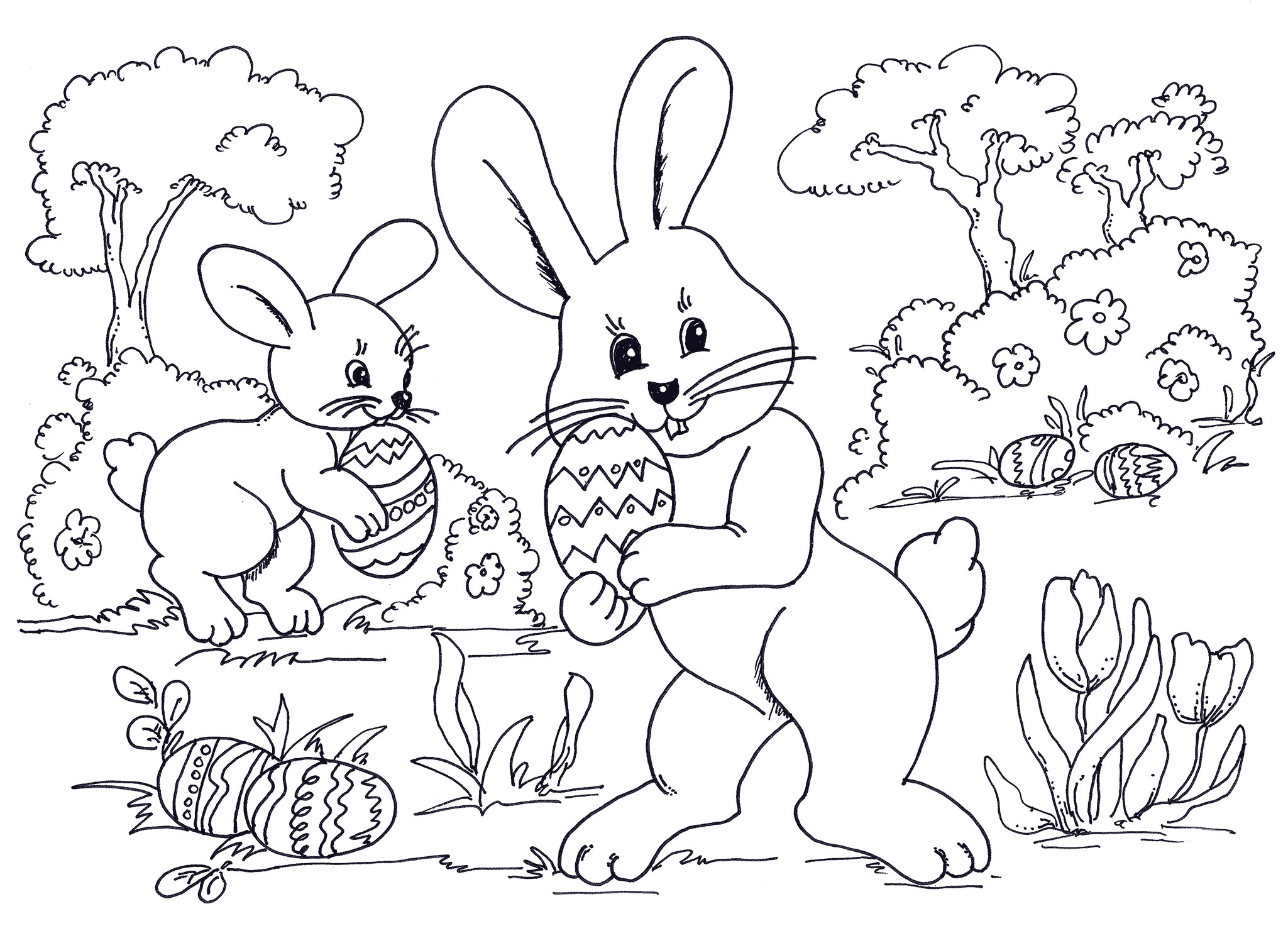 Stupefying Free Easter Coloring Pages To Print Sheets Egg Hunting 2049x1500 Stupefying Free Easter Coloring Pages To Print Sheets Egg Hunting