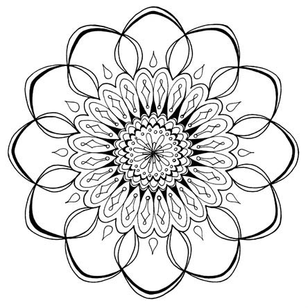 Free Adult Coloring Pages Detailed Printable Coloring Pages 444x443 Free Adult Coloring Pages Detailed Printable Coloring Pages