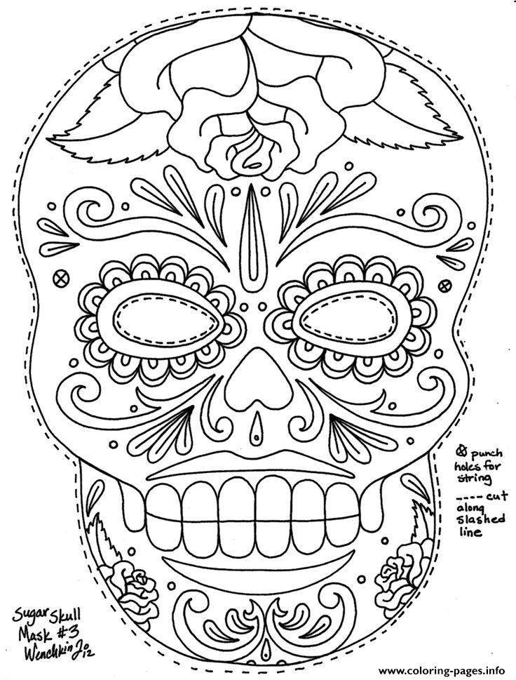 Hd Coloring Pages Simple Sugar Skull Hd Adult Coloring Pages 736x969 Hd Coloring Pages Simple Sugar Skull Hd Adult Coloring Pages
