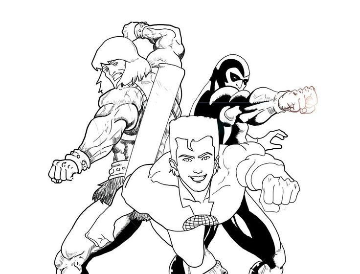 736x560 He Man, Captain Planet And The Phantom Crossover Teams