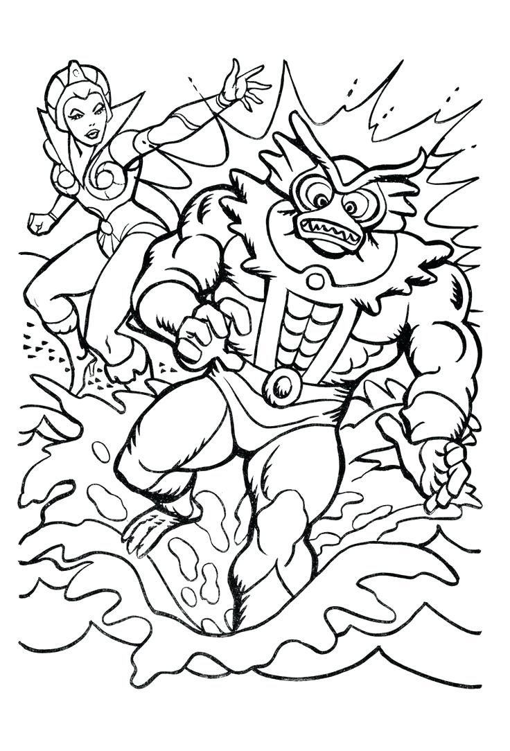 736x1084 Coloring Page ~ He Man Coloring Pages Presents The And She Blog