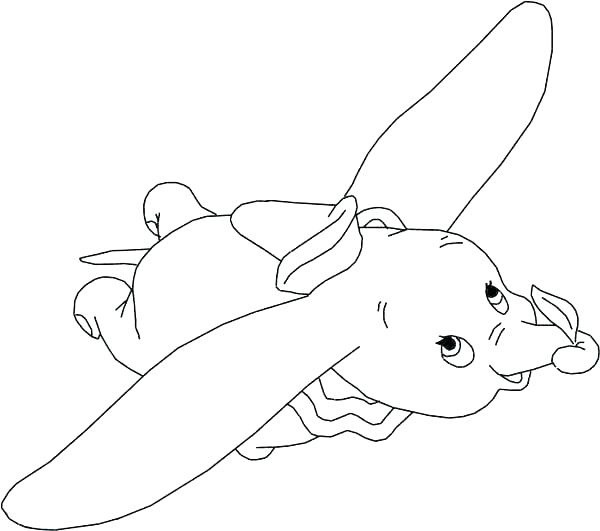 600x531 Elephant Head Coloring Page Elephant Color Page Cute Baby Elephant