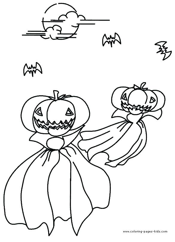 585x810 Halloween Themed Coloring Pages Themed Coloring Pages Headless