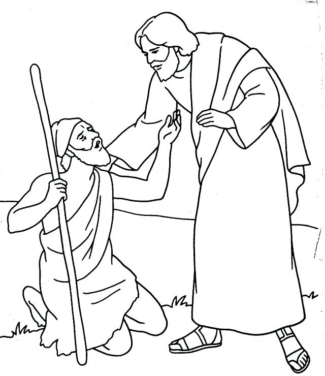 640x740 Heals Coloring Pages Ten Lepers Healed Coloring Page Refugeesmap
