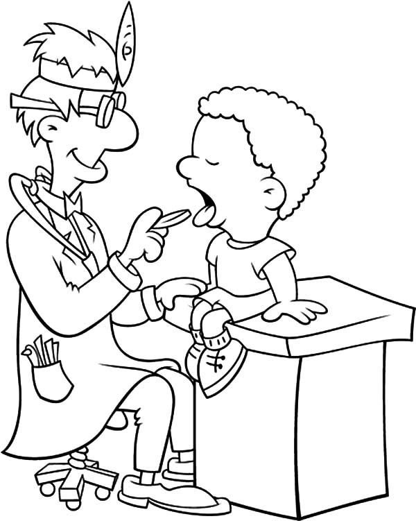 600x751 Health Teet Great Health Coloring Pages