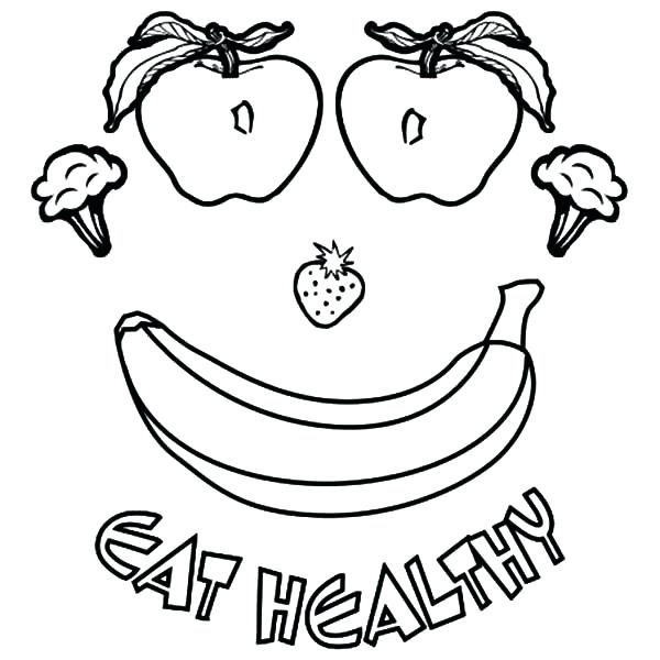 600x600 Healthy Food Coloring Pages Great Health Coloring Pages New 10260