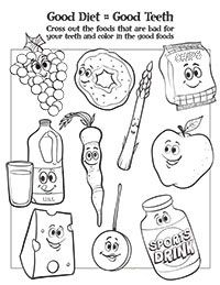 200x259 Healthy Foods Coloring S Spectacular Coloring Pages Of Healthy