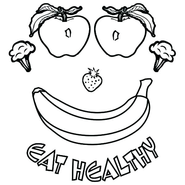 600x600 Health Coloring Pages Health Coloring Pages And Mental Health