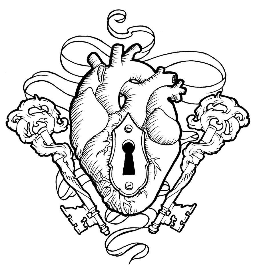 Heart And Keys By Koyasan On Art Love 900x952 Heart And Keys By Koyasan On Art Love