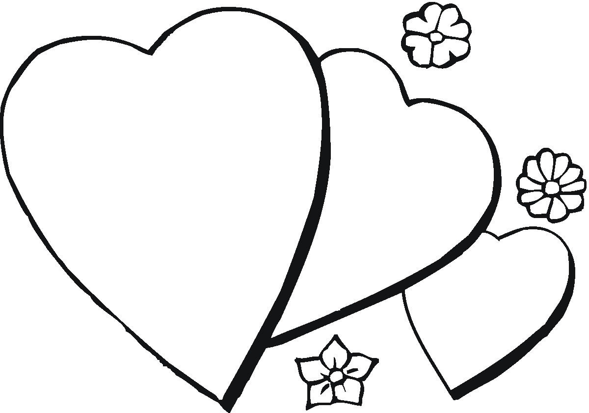 1200x841 Free Printable Heart Coloring Pages For Kids