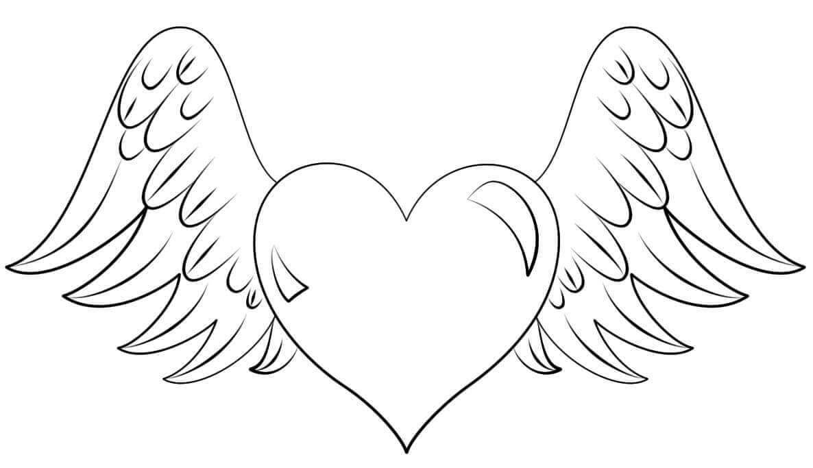 1186x683 35 Free Printable Heart Coloring Pages