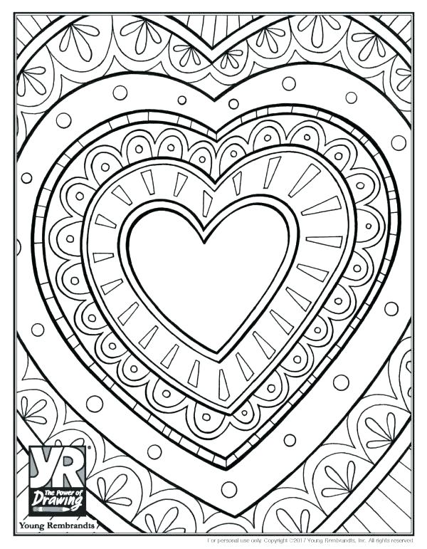 Free Printable Heart Coloring Pages For Adults Muyatips.us 600x771 Free Printable Heart Coloring Pages For Adults Muyatips.us