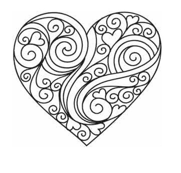 Heart Coloring Pages Printabl Great Heart Coloring Pages Printable 361x345 Heart Coloring Pages Printabl Great Heart Coloring Pages Printable