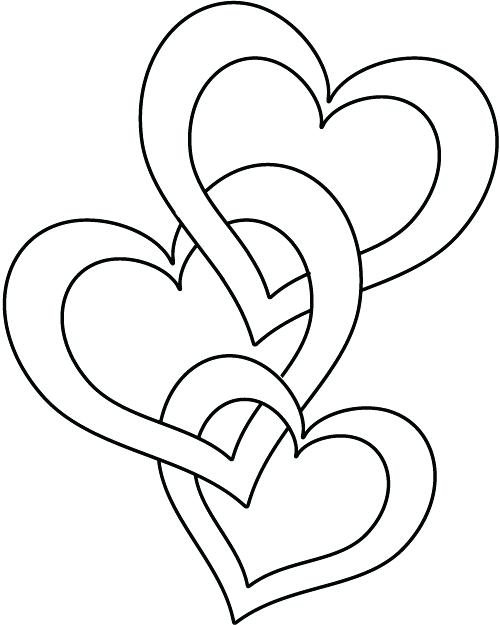 500x625 Luxury Heart Coloring Pages To Print For Human Heart Coloring