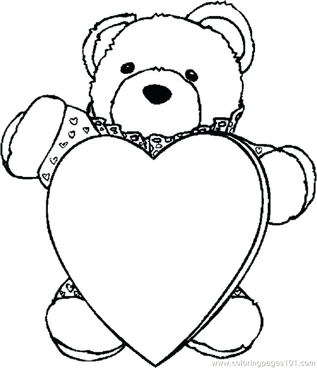 650x753 Coloring Pages Heart Heart Coloring Pages To Print For Heart