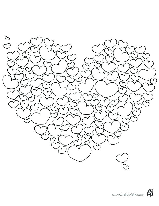 618x799 Printable Hearts To Color Elegant Printable Heart Design Coloring