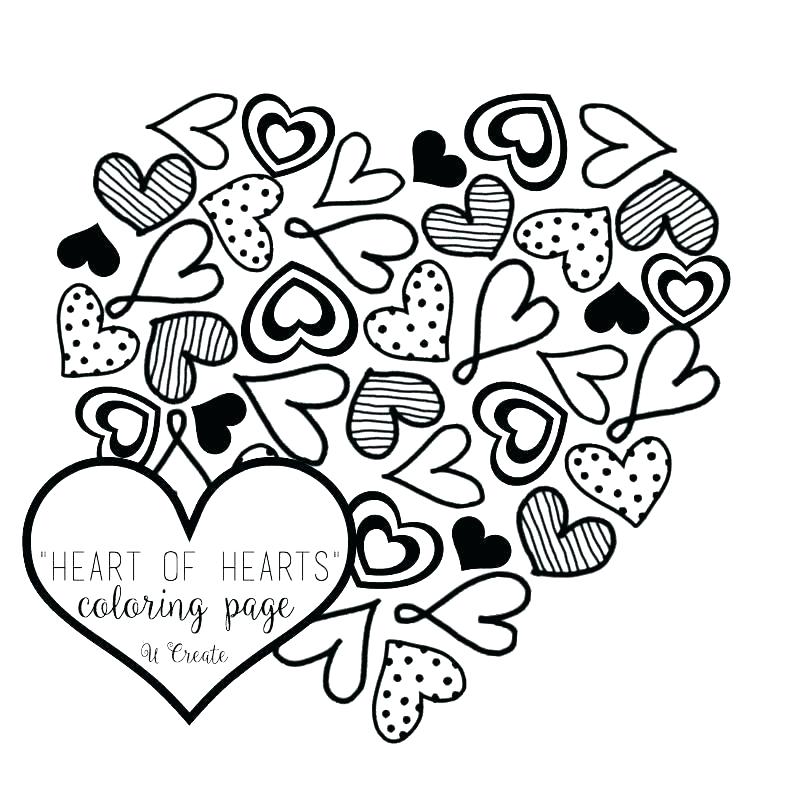 Flowers Hearts Coloring Pages And Free Printable Heart Of Page 800x800 Flowers Hearts Coloring Pages And Free Printable Heart Of Page