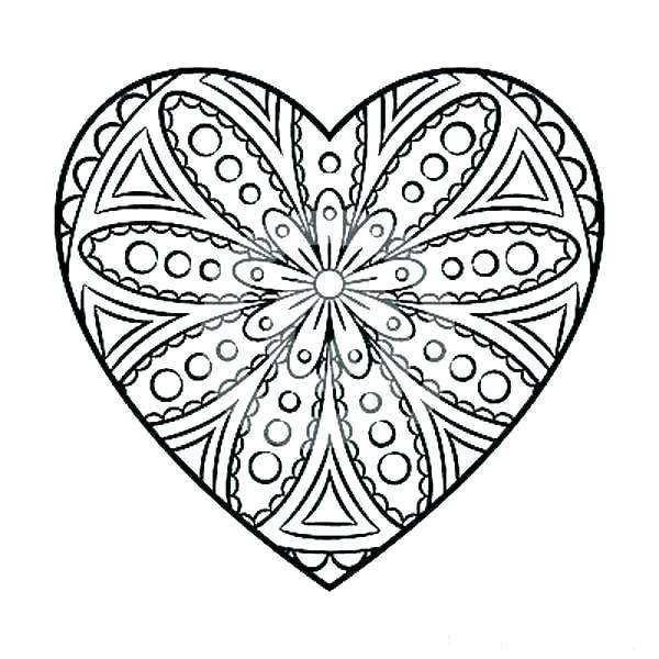 600x600 Coloring Print Out Coloring Print Out Heart Coloring Pages