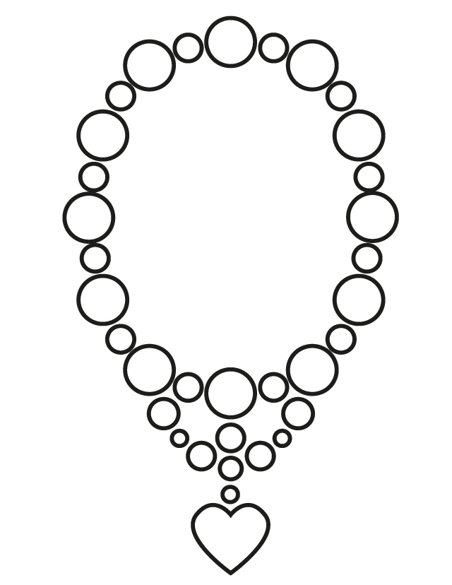 Jewelry Coloring Pages 640x828 Jewelry Coloring Pages