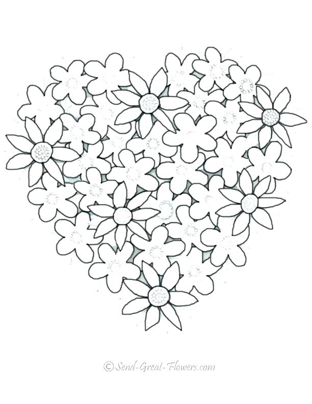 Free Valentine Heart Coloring Pages Printable Coloring Heart 612x792 Free Valentine Heart Coloring Pages Printable Coloring Heart