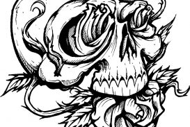 273x183 Tattooing Pages Images Ideas Adult Tatouage Simple Skull Free