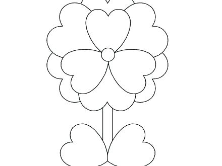 440x330 Coloring Hearts Coloring Pages Roses And Hearts An Arrow Day Heart