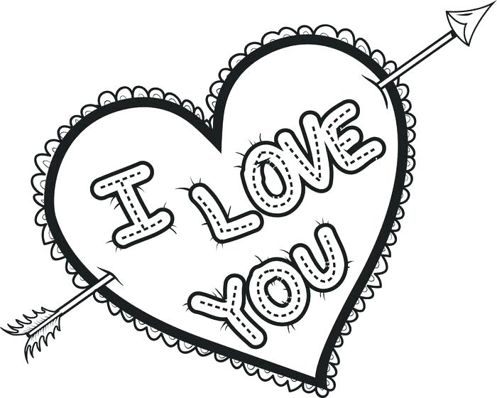 700x560 Coloring Pages Of Hearts Heart Color Pages Heart Coloring Pages