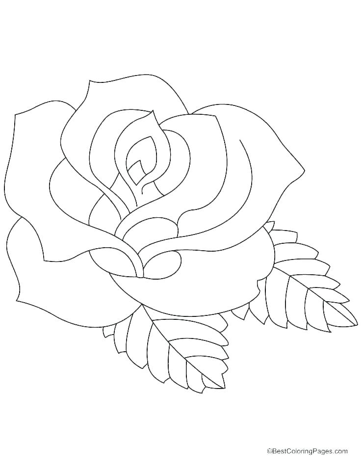 Hearts And Roses Coloring Pages Printable at GetColorings.com | Free ...