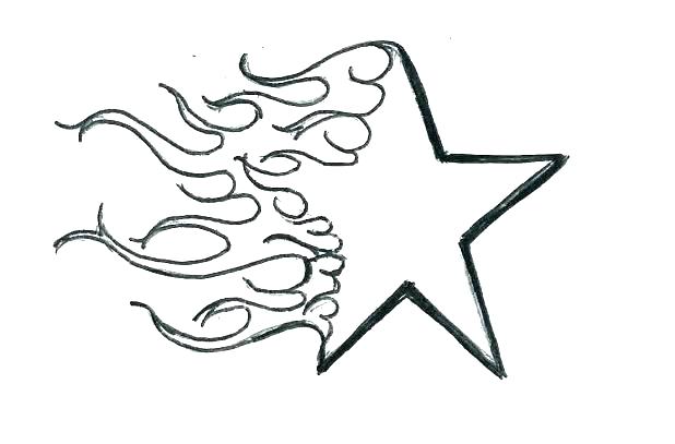 618x407 Shooting Star Coloring Page Shooting Star Coloring Page Hearts