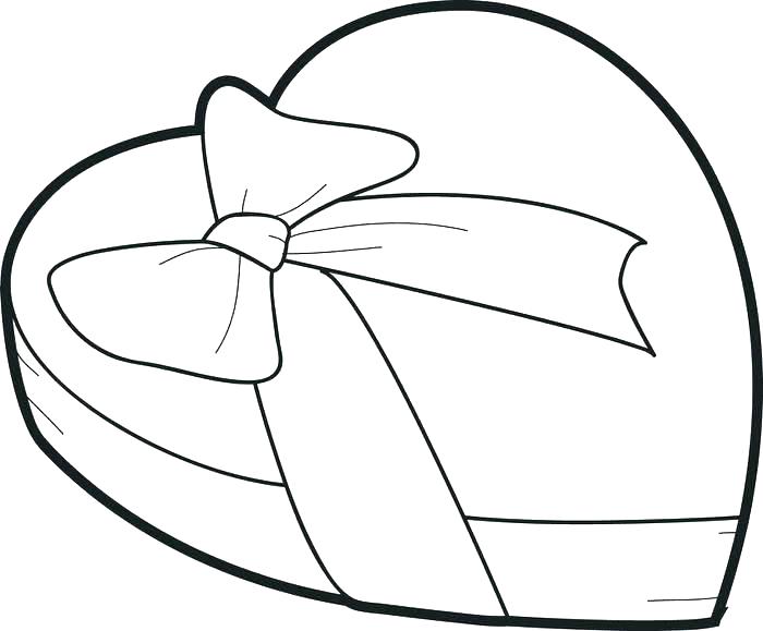 700x579 Heart Shape Coloring Pages Coloring Page Of A Heart Heart Shape