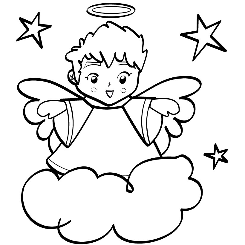 Heaven Clipart Coloring Page 820x820 Heaven Clipart Coloring Page