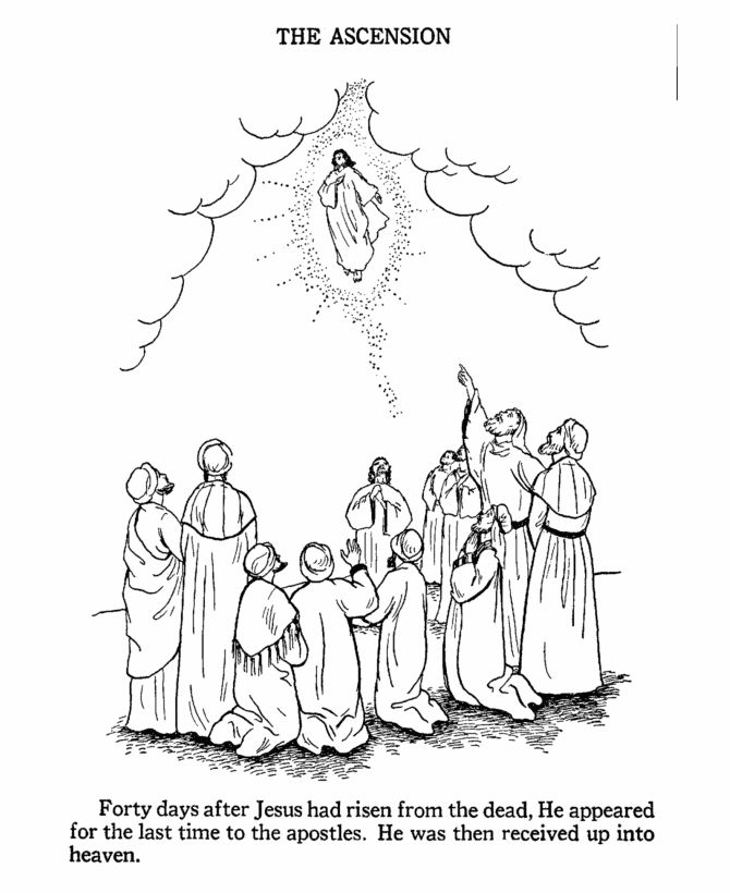 Jesus Ascends To Heaven Coloring Page Beautiful 93 Best Ascension 670x820 Jesus Ascends To Heaven Coloring Page Beautiful 93 Best Ascension