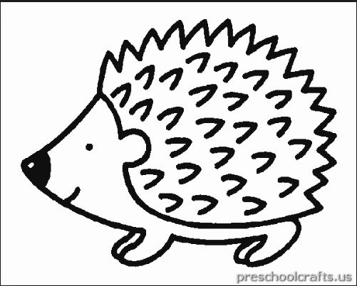 Free Printable Hedgehog Coloring Page For Child Preschool Crafts 501x402 Free Printable Hedgehog Coloring Page For Child Preschool Crafts