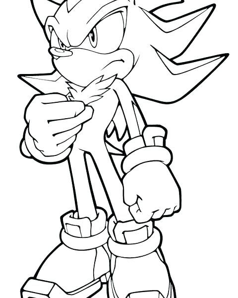 Shadow The Hedgehog Coloring Pages To Print Sonic Color Page Sonic 480x600 Shadow The Hedgehog Coloring Pages To Print Sonic Color Page Sonic