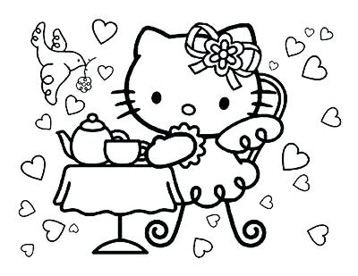 Hello Kitty Colouring Page Lovely Kitty Coloring Pages Kitty 400x309 Hello Kitty Colouring Page Lovely Kitty Coloring Pages Kitty
