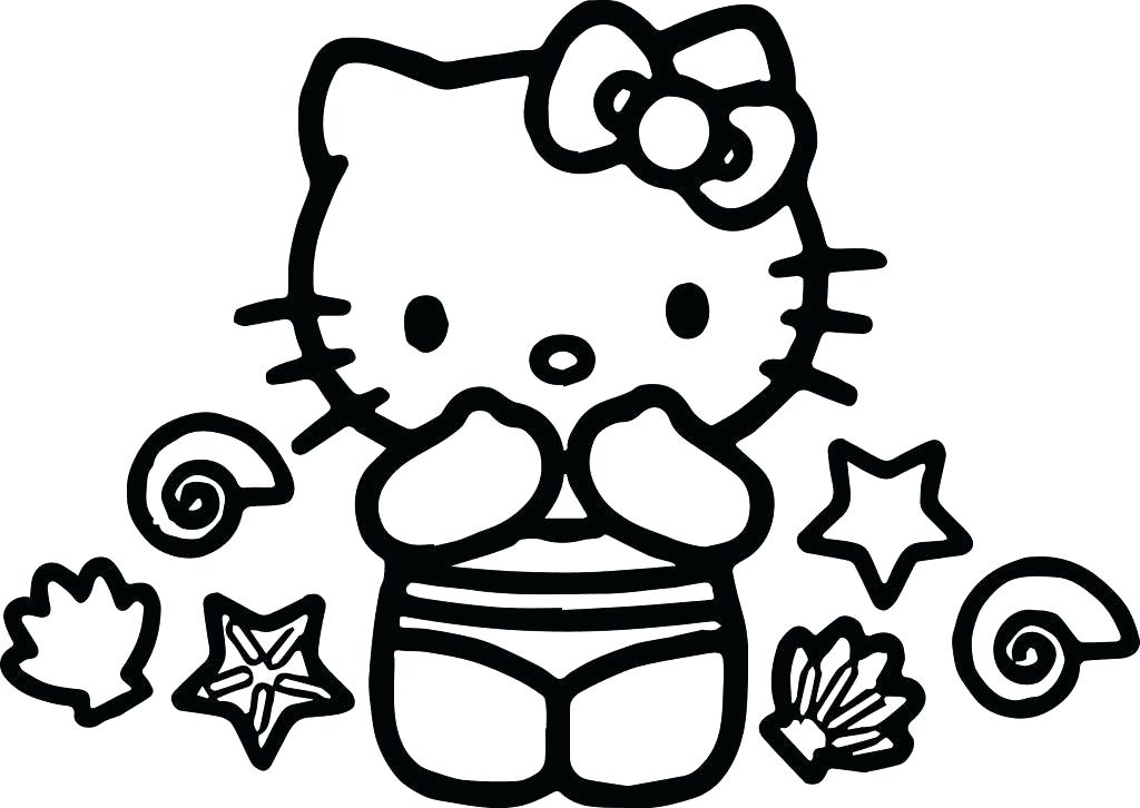 1024x726 Coloring Pages Of Hello Kitty That You Can Print More