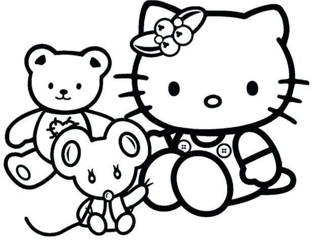 Hello Kitty Birthday Coloring Pages at GetColorings.com | Free ...