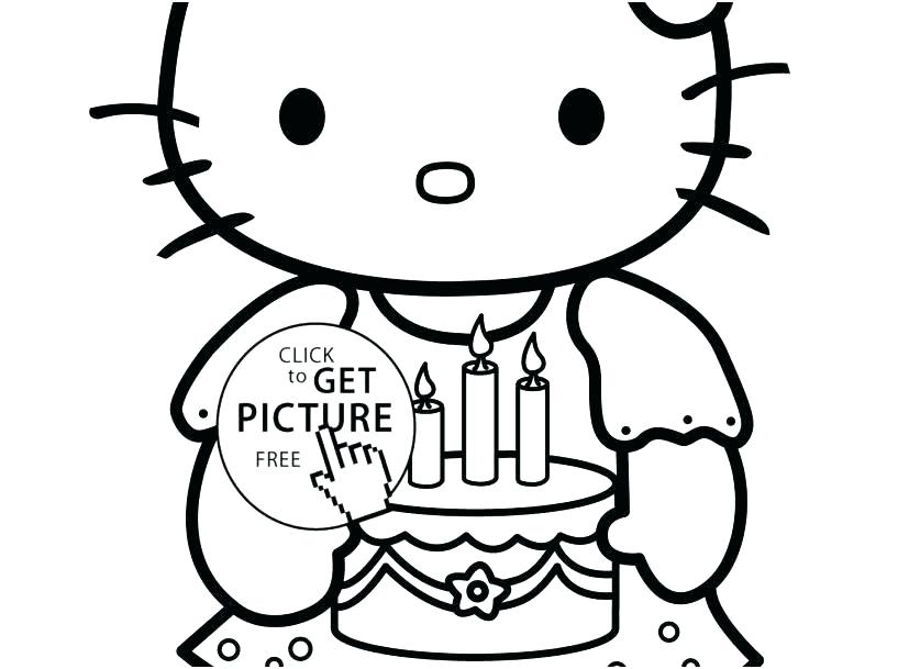 Party Coloring Pages Birthday Color Pages Hello Kitty Birthday 827x609 Party Coloring Pages Birthday Color Pages Hello Kitty Birthday