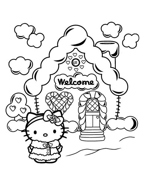 469x573 Hello Kitty Christmas Coloring Pages Use This Hello Kitty