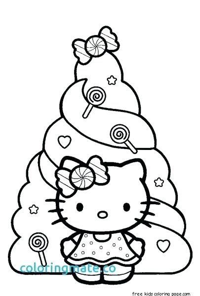 Hello Kitty Christmas Coloring Pages Free Print Hello Kitty 405x600 Hello Kitty Christmas Coloring Pages Free Print Hello Kitty