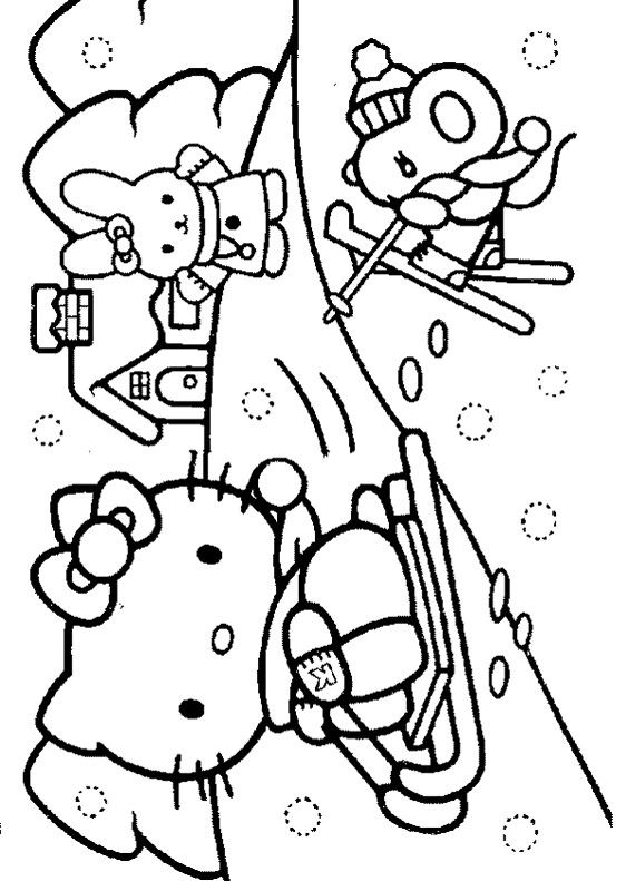 562x791 Pin By Linda Lacuesta On Coloring Pages Hello Kitty