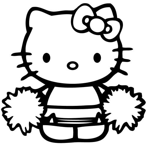 500x500 Plain Hello Kitty Coloring Pages Games All Different Article