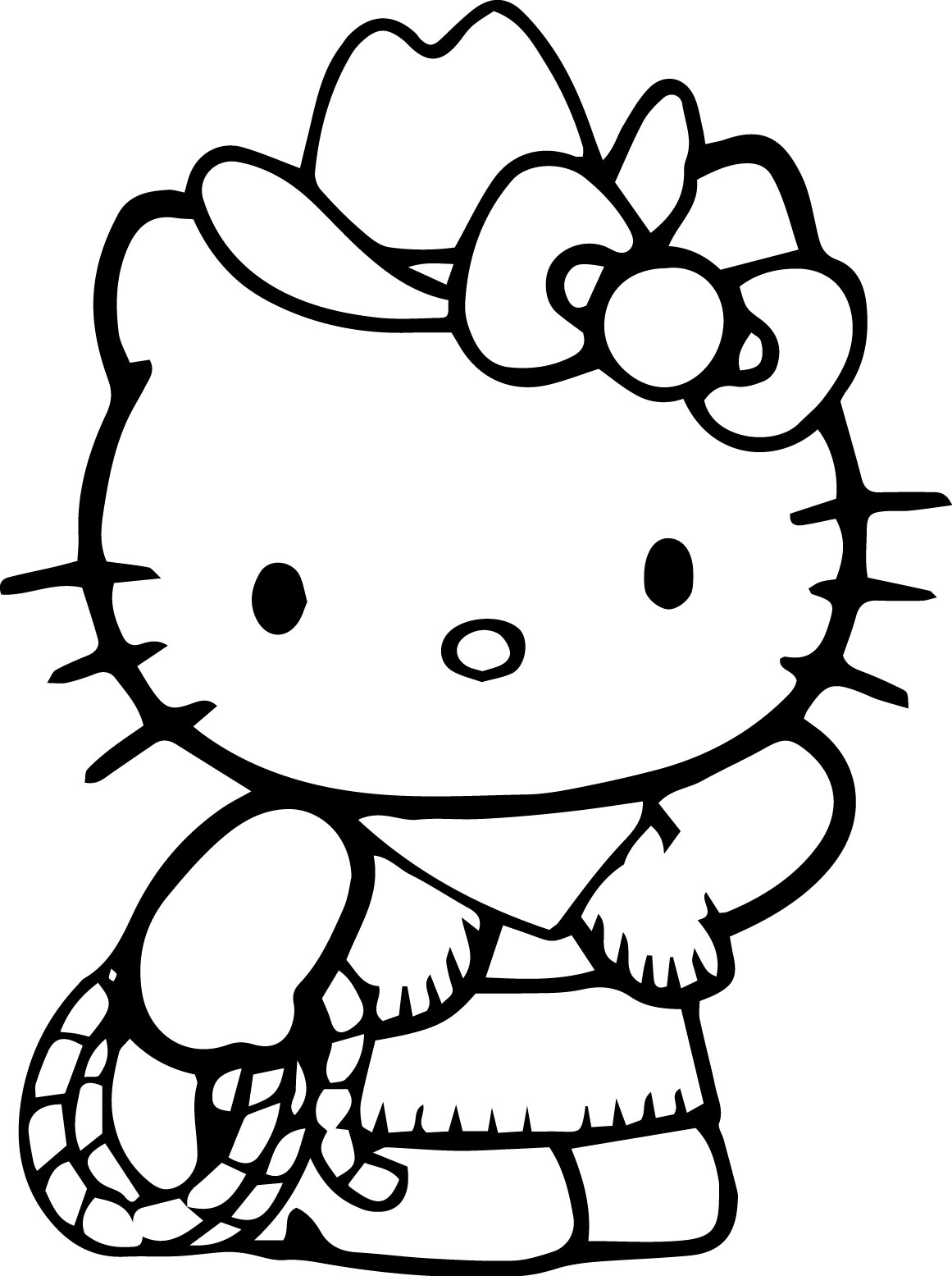 1161x1555 Hello Kitty Coloring Pages Wecoloringpage